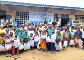 Golfe 6 / Education : L’association Nouvel Horizon d’Eveil offre le sourire à 270 élèves démunis et Orphelins de Baguida